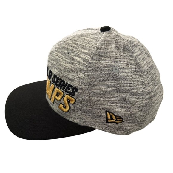 New Era Kansas City Royals 2015 World Series Champs Cap 9FIFTY Gray & Black - Picture 2 of 8